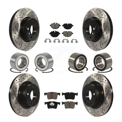 [Avant + Arrière] Kit de Roulement de roue pour BMW X3 KBB-117773 par Transit Auto