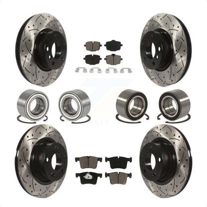 [Avant + Arrière] Kit de Roulement de roue pour 2012 BMW X3 From 10 11 KBB-117774 par Transit Auto