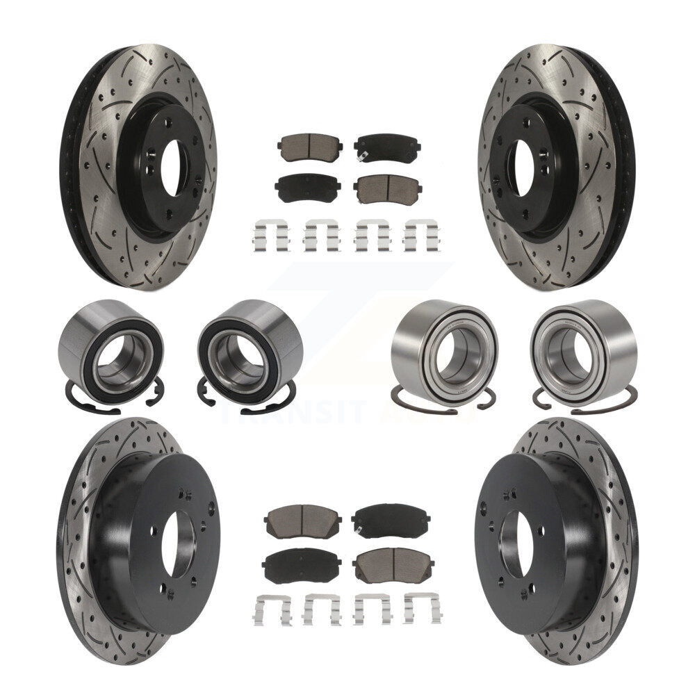 [Avant + Arrière] Kit de Roulement de roue pour Hyundai Tucson Kia Sportage AWD KBB-117775