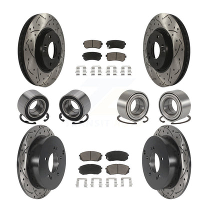 [Avant + Arrière] Kit de Roulement de roue pour Hyundai Tucson Kia Sportage AWD KBB-117775