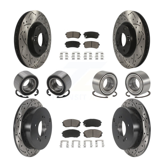 [Avant + Arrière] Kit de Roulement de roue pour Hyundai Tucson Kia Sportage AWD KBB-117775