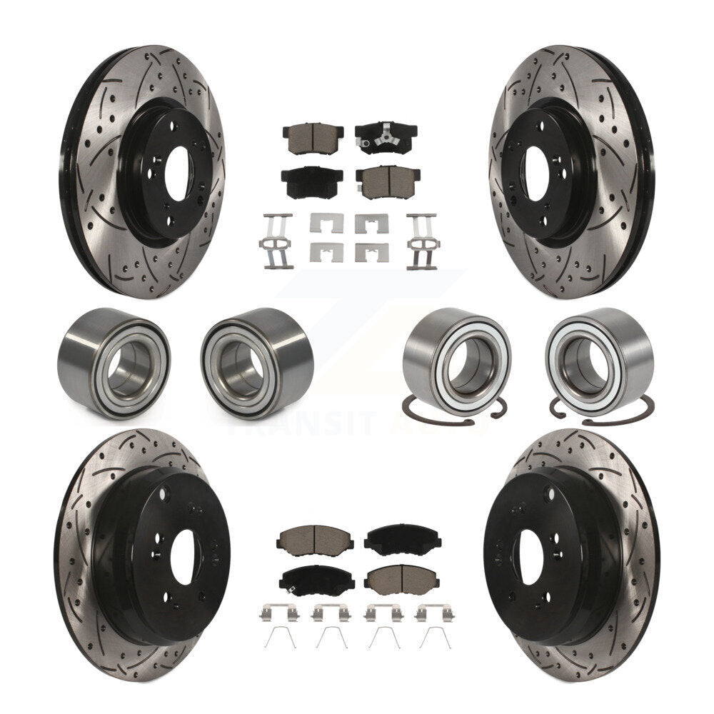 [Avant + Arrière] Kit de Roulement de roue pour 2005-2006 Honda CR-V KBB-117778