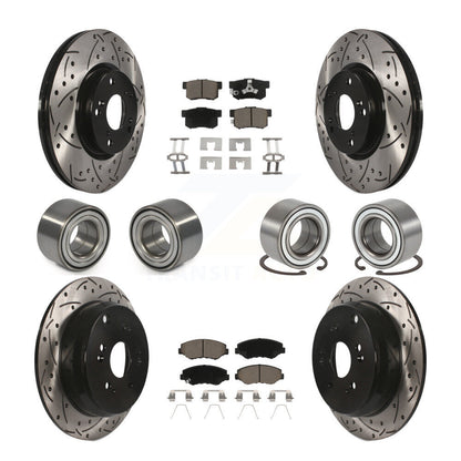 [Avant + Arrière] Kit de Roulement de roue pour 2005-2006 Honda CR-V KBB-117778