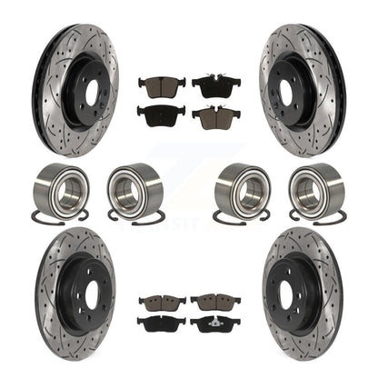 [Avant + Arrière] Kit de Roulement de roue pour 2015-2017 Land Rover Discovery Sport KBB-117781