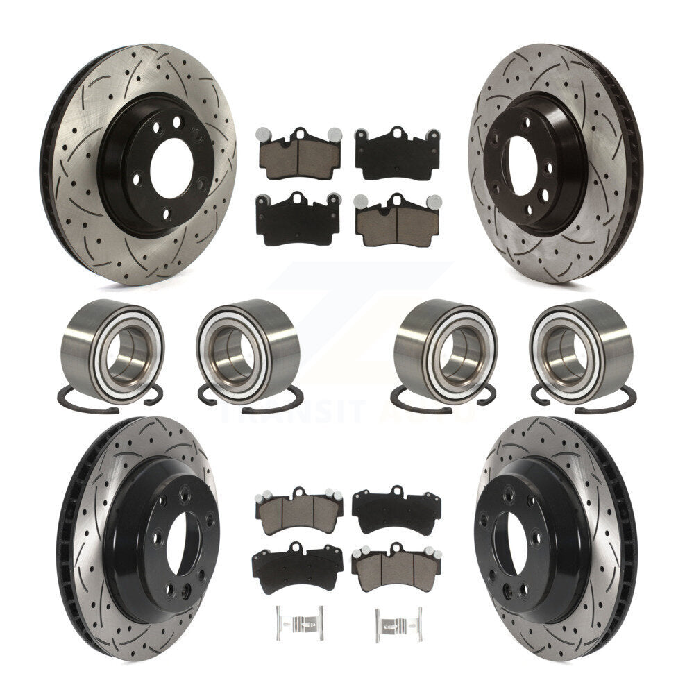 [Avant + Arrière] Kit de Roulement de roue pour Audi Q7 Volkswagen Touareg KBB-117787
