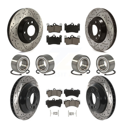 [Avant + Arrière] Kit de Roulement de roue pour Audi Q7 Volkswagen Touareg KBB-117787