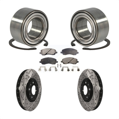 [Avant] Kit de Roulement de roue pour 2017 Jeep Compass 305mm Diameter Rotor KBB-117793 par Transit Auto
