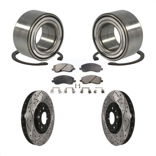 [Avant] Kit de Roulement de roue pour 2017 Jeep Compass 305mm Diameter Rotor KBB-117793 par Transit Auto