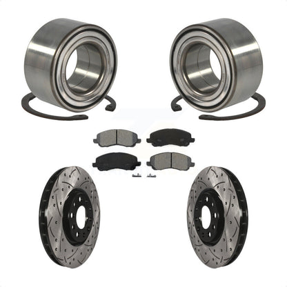 [Avant] Kit de Roulement de roue pour 2017 Jeep Compass 305mm Diameter Rotor KBB-117806 par Transit Auto