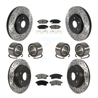 [Avant + Arrière] Kit de Roulement de roue pour 2013-2017 Buick Encore Chevrolet Trax AWD KBB-117807 par Transit Auto