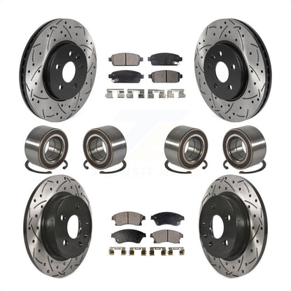 [Avant + Arrière] Kit de Roulement de roue pour 2013-2017 Buick Encore Chevrolet Trax AWD KBB-117816 par Transit Auto