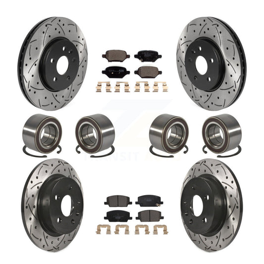 [Avant + Arrière] Kit de Roulement de roue pour Chevrolet Trax Buick Encore AWD KBB-117817