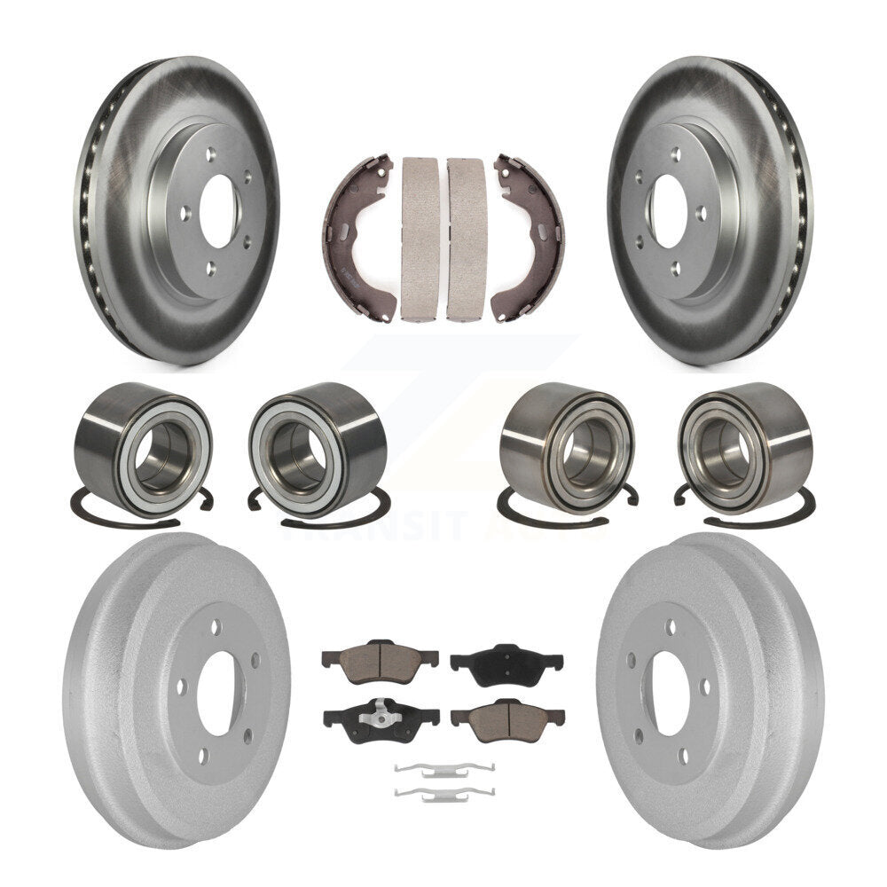 [Avant + Arrière] Kit de Roulement de roue pour Ford Escape Mercury Mariner Mazda Tribute KBB-117818