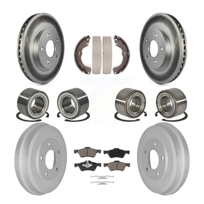 [Avant + Arrière] Kit de Roulement de roue pour Ford Escape Mercury Mariner Mazda Tribute KBB-117818