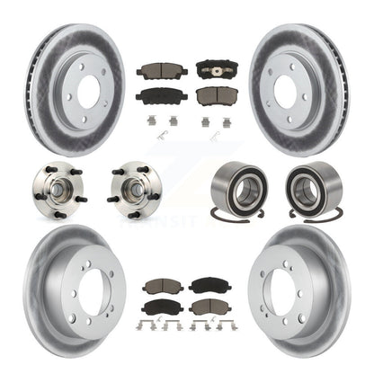 [Avant + Arrière] Kit de Roulement de roue pour 2004-2006 Mitsubishi Lancer Ralliart KBB-117820