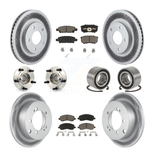 [Avant + Arrière] Kit de Roulement de roue pour 2004-2006 Mitsubishi Lancer Ralliart KBB-117820