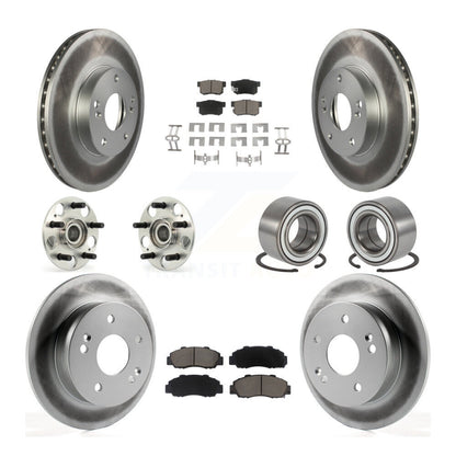 [Avant + Arrière] Kit de Roulement de roue pour 1998-2002 Honda Accord 3.0L avec rear brakes KBB-117821