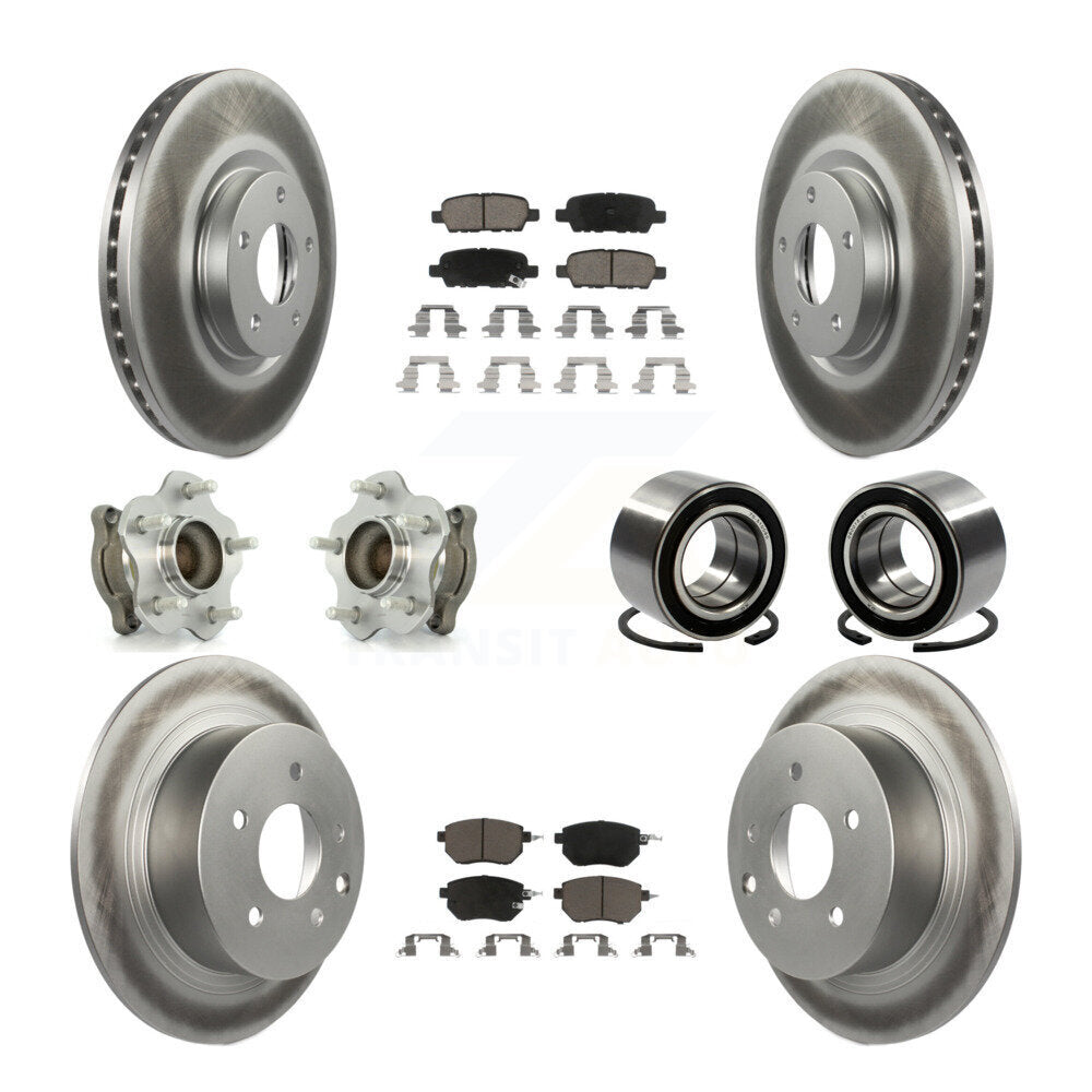 [Avant + Arrière] Kit de Roulement de roue pour Nissan Altima Maxima KBB-117826