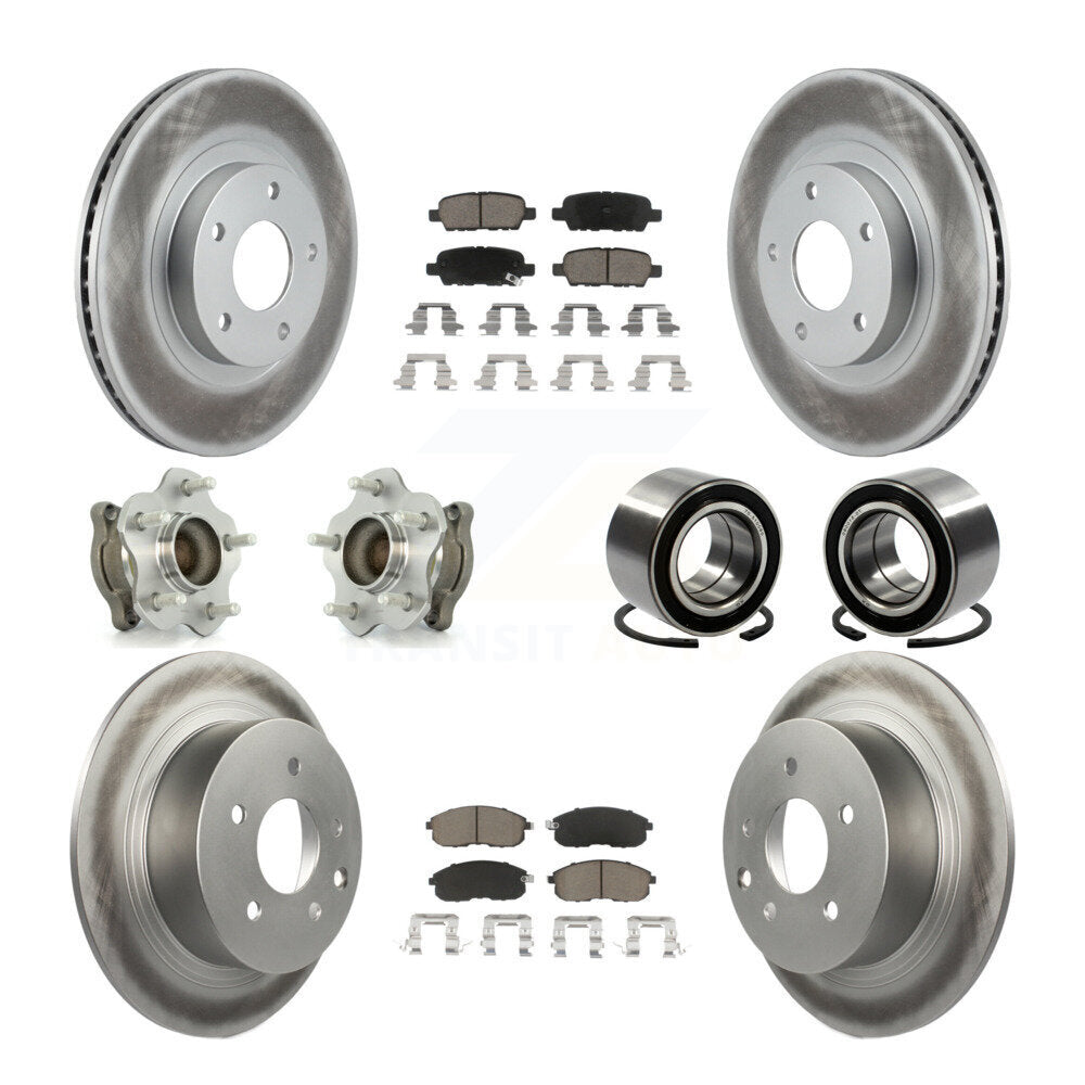 [Avant + Arrière] Kit de Roulement de roue pour Nissan Altima KBB-117827