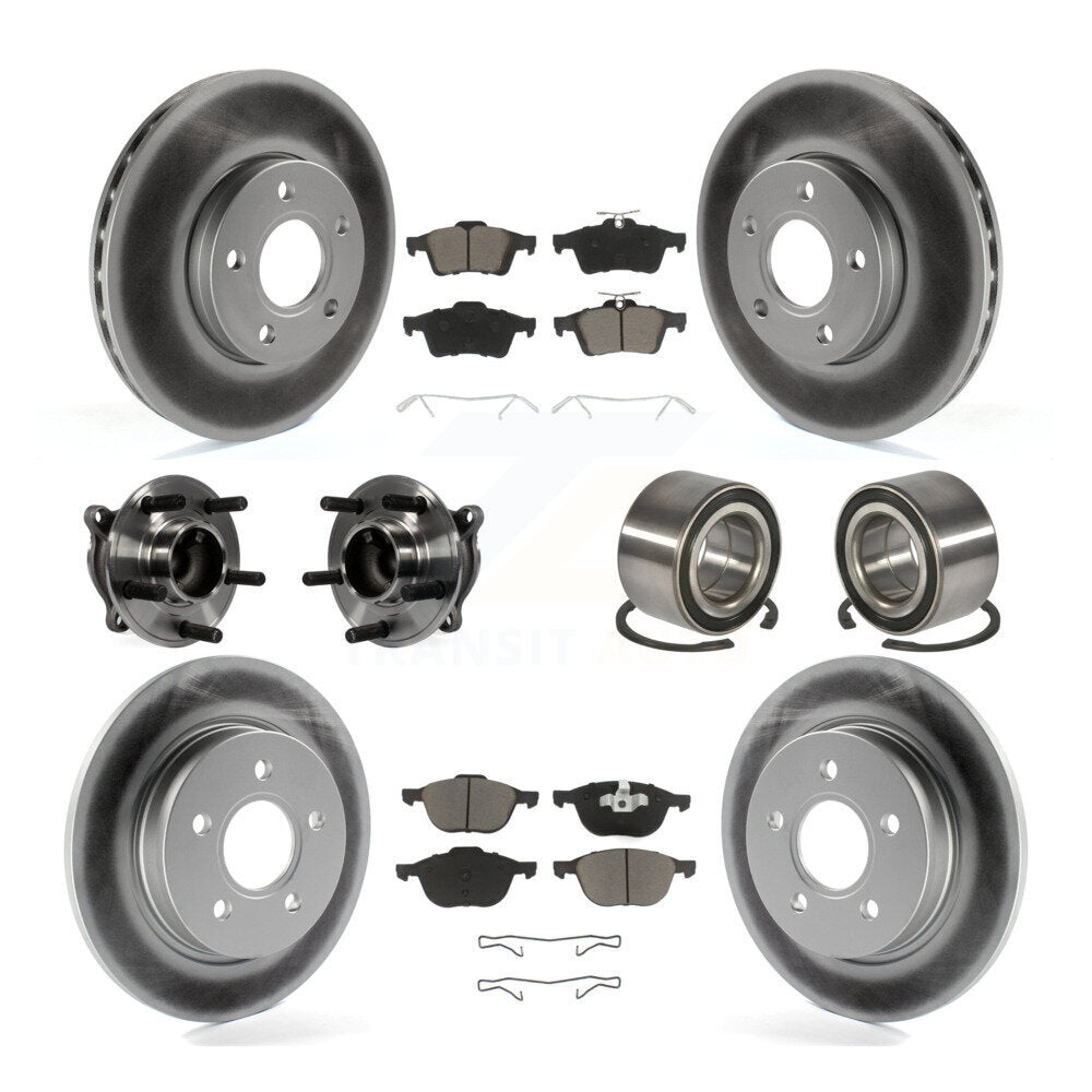 [Avant + Arrière] Kit de Roulement de roue pour Ford Focus sans Active Park Assist KBB-117835