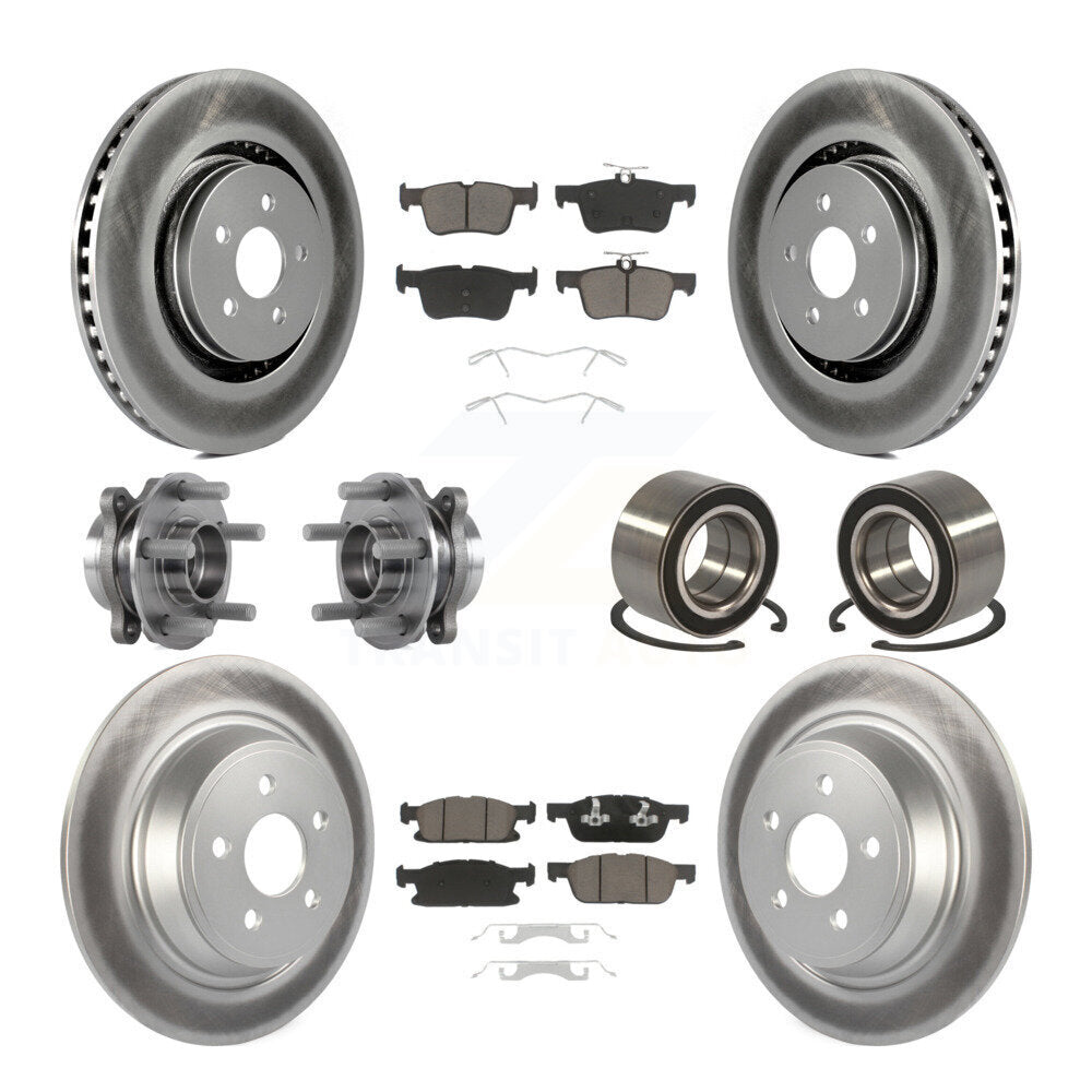 [Avant + Arrière] Kit de Roulement de roue pour 2015 Ford Edge AWD KBB-117843