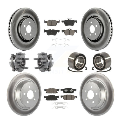 [Avant + Arrière] Kit de Roulement de roue pour 2015 Ford Edge AWD KBB-117843