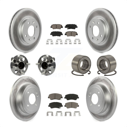 [Avant + Arrière] Kit de Roulement de roue pour 2012-2017 Hyundai Accent KBB-117844 par Transit Auto