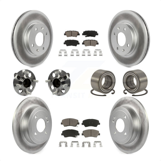 [Avant + Arrière] Kit de Roulement de roue pour 2012-2017 Hyundai Accent KBB-117844 par Transit Auto