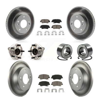 [Avant + Arrière] Kit de Roulement de roue pour Hyundai Elantra Kia Forte Veloster GT Forte5 Coupe Koup KBB-117845