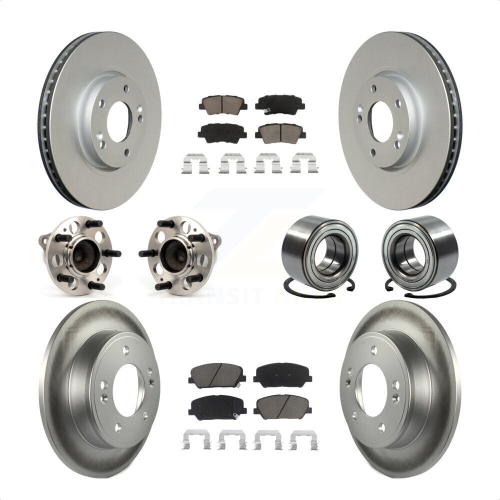 [Avant + Arrière] Kit de Roulement de roue pour Hyundai Veloster Kia Forte Koup KBB-117846 par Transit Auto