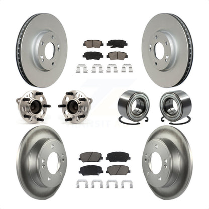 [Avant + Arrière] Kit de Roulement de roue pour Hyundai Veloster Kia Forte Koup KBB-117846 par Transit Auto