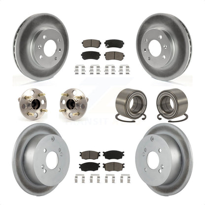 [Avant + Arrière] Kit de Roulement de roue pour Hyundai Accent Kia Rio Rio5 Non-ABS KBB-117855 par Transit Auto