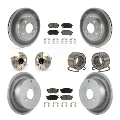 [Avant + Arrière] Kit de Roulement de roue pour Hyundai Accent Kia Rio Rio5 Non-ABS KBB-117855