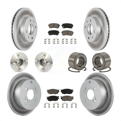 [Avant + Arrière] Kit de Roulement de roue pour 2006 Hyundai Accent Hatchback avec Non-ABS KBB-117856 par Transit Auto