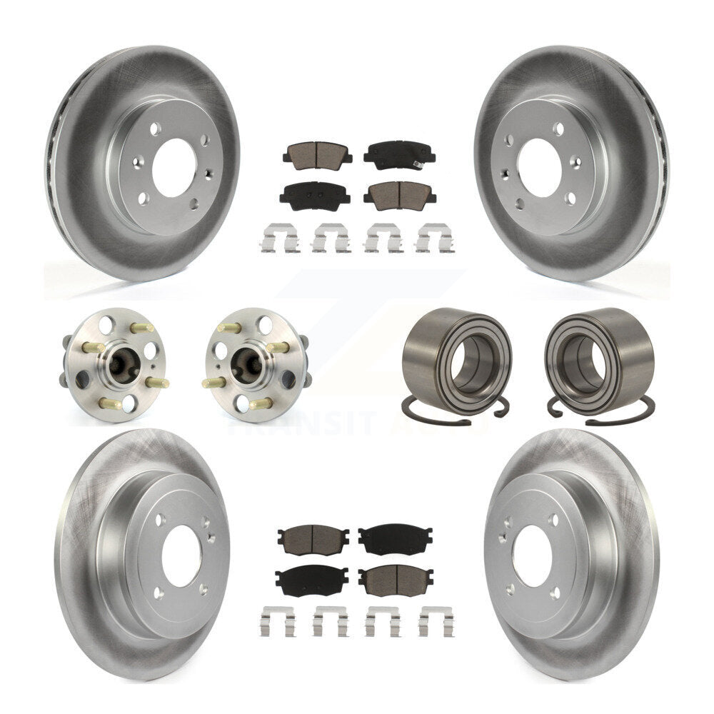 [Avant + Arrière] Kit de Roulement de roue pour 2011 Hyundai Accent 4-Wheel ABS KBB-117857