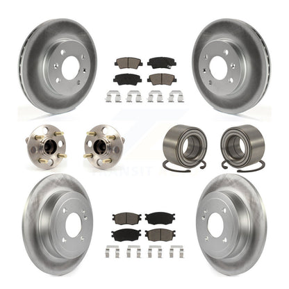 [Avant + Arrière] Kit de Roulement de roue pour 2011 Hyundai Accent Non-ABS KBB-117858