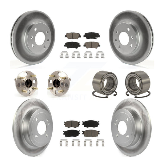 [Avant + Arrière] Kit de Roulement de roue pour 2011 Hyundai Accent Non-ABS KBB-117858