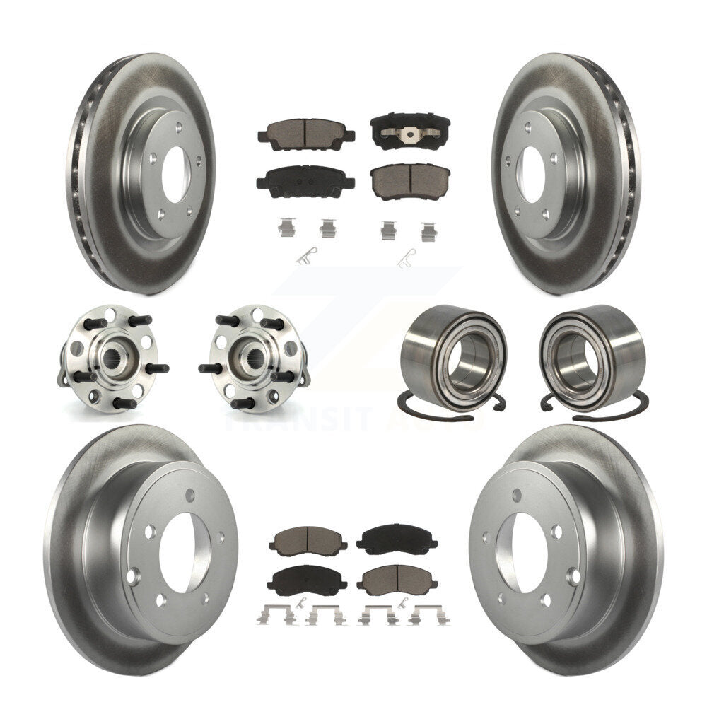 [Avant + Arrière] Kit de Roulement de roue pour Jeep Patriot Compass Dodge Caliber KBB-117862
