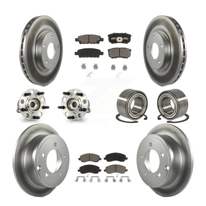 [Avant + Arrière] Kit de Roulement de roue pour Jeep Patriot Compass Dodge Caliber KBB-117862