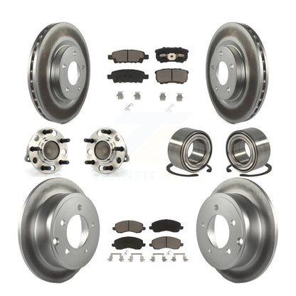 [Avant + Arrière] Kit de Roulement de roue pour Jeep Patriot Compass Dodge Caliber KBB-117863