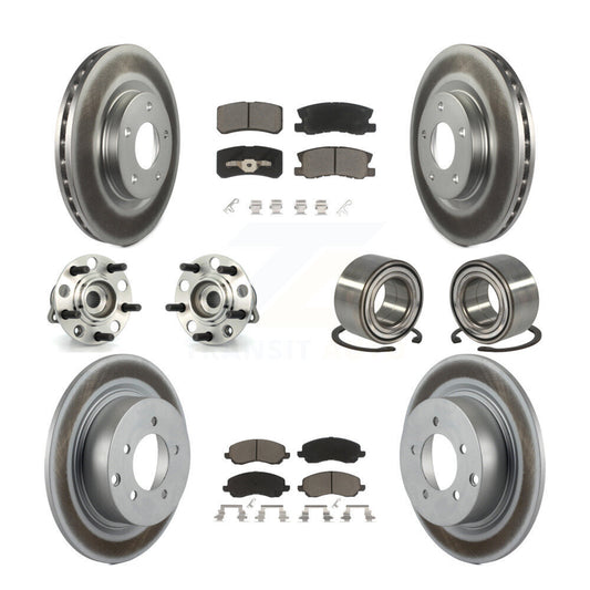 [Avant + Arrière] Kit de Roulement de roue pour Jeep Patriot Compass avec 302mm Diameter Rotor KBB-117864