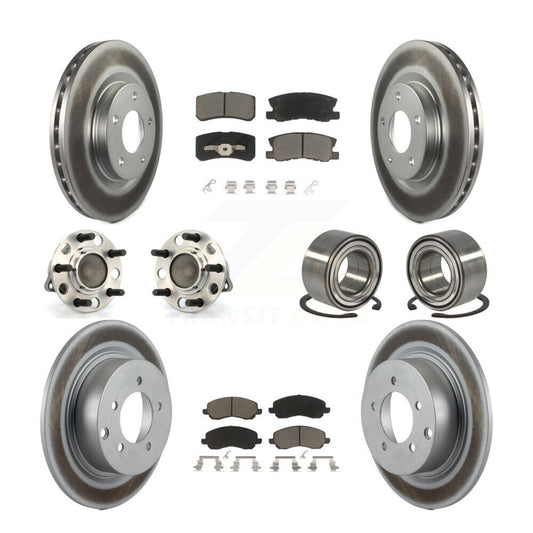 [Avant + Arrière] Kit de Roulement de roue pour Jeep Patriot Compass avec 302mm Diameter Rotor FWD KBB-117865