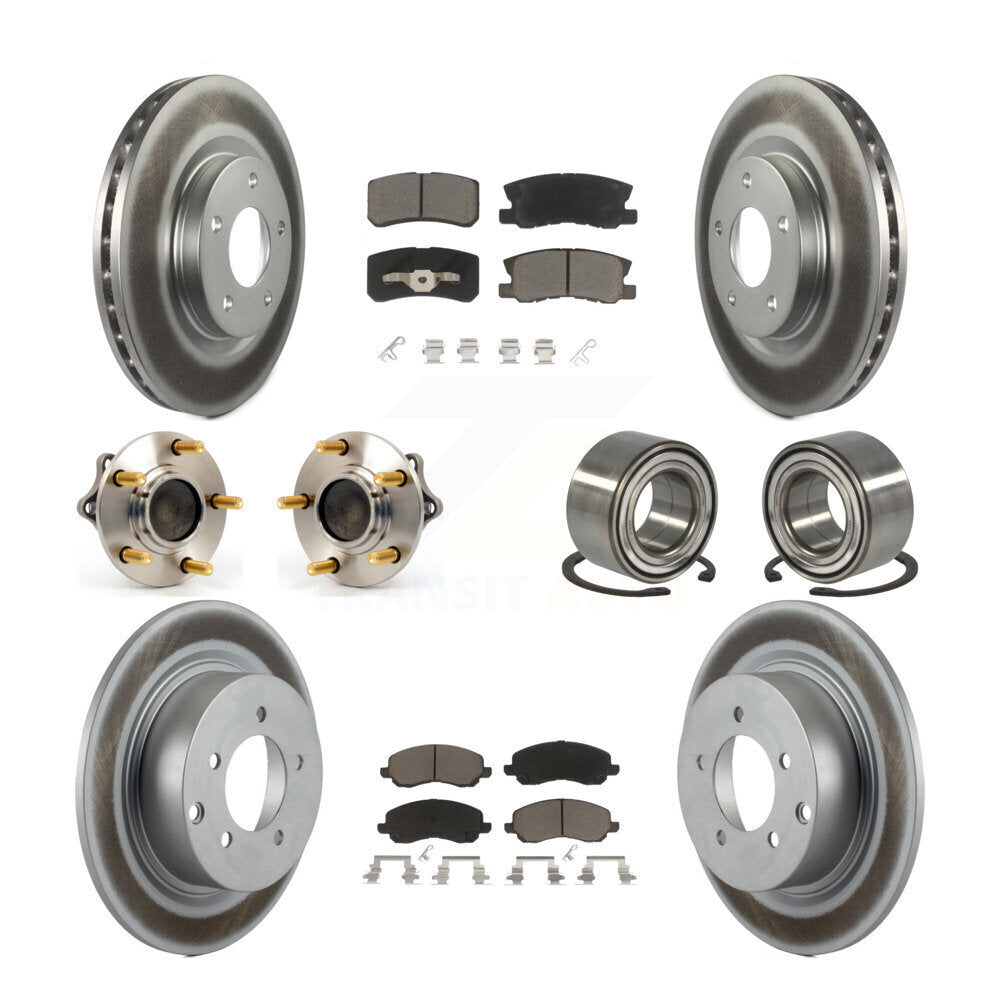 [Avant + Arrière] Kit de Roulement de roue pour Mitsubishi Lancer Outlander Sport KBB-117866