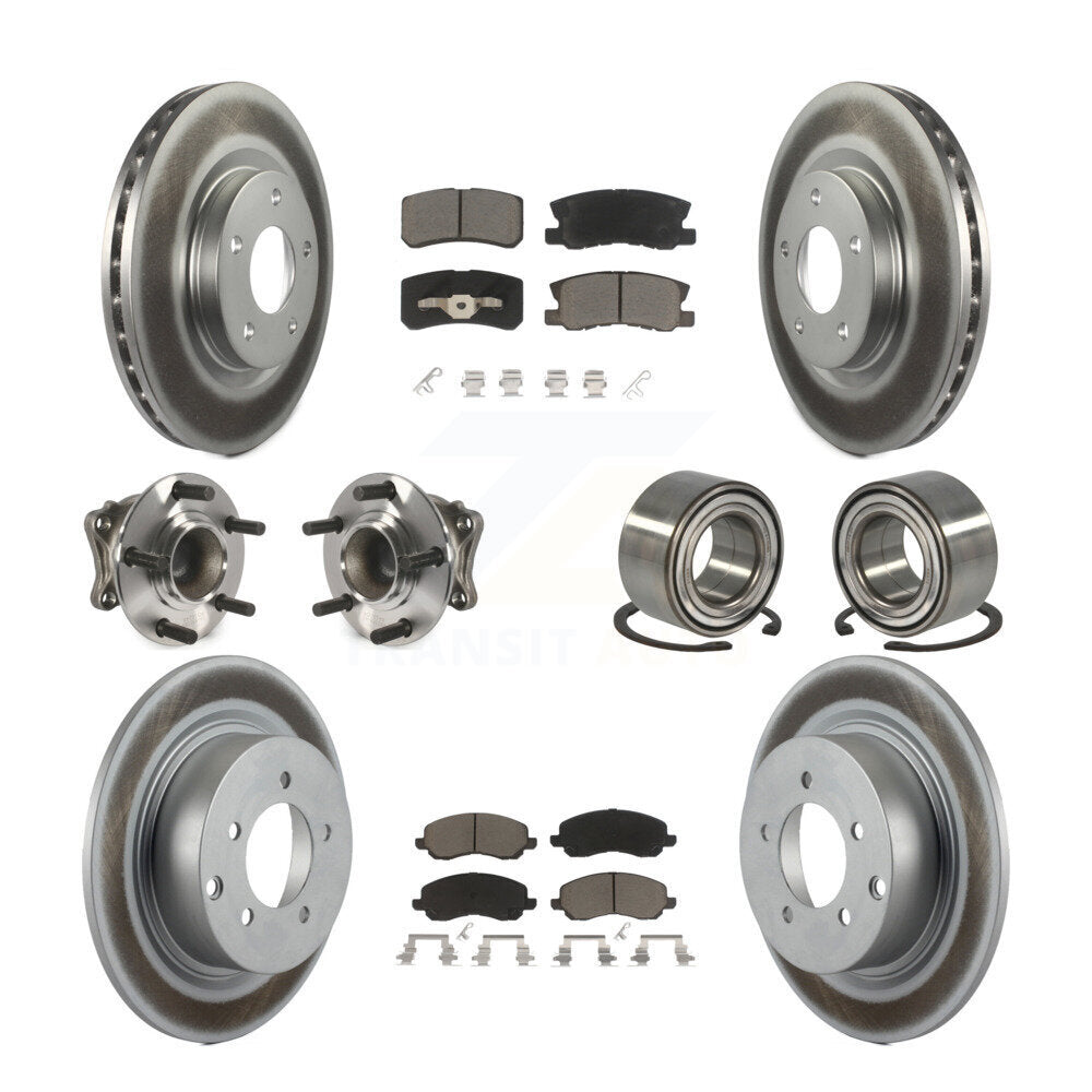 [Avant + Arrière] Kit de Roulement de roue pour Mitsubishi Outlander FWD avec 2.4L KBB-117872