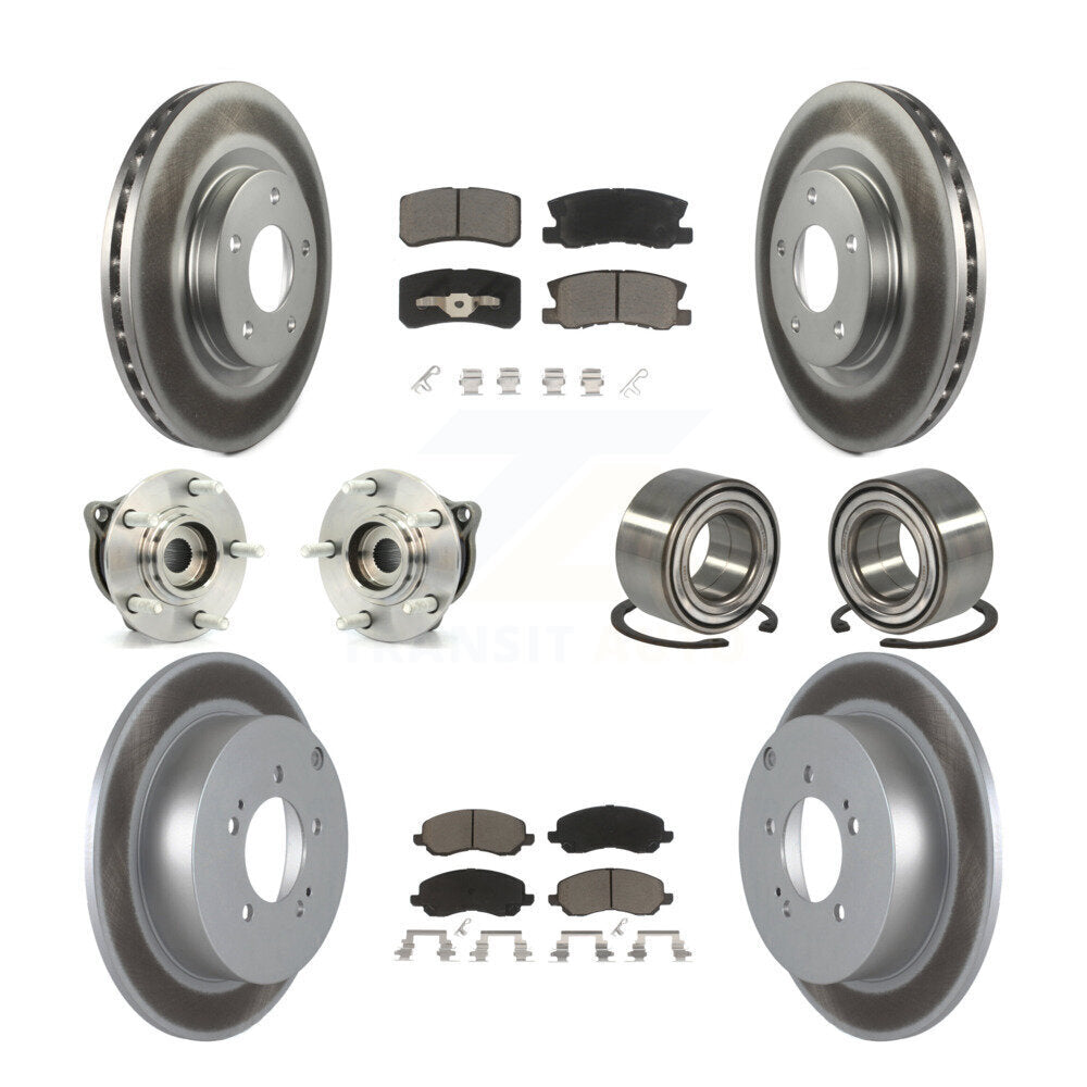 [Avant + Arrière] Kit de Roulement de roue pour Mitsubishi Outlander avec 7 Passenger Seating KBB-117875