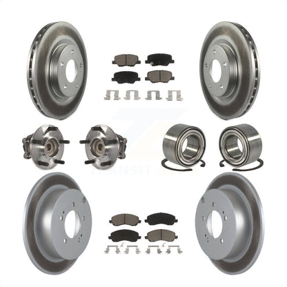 [Avant + Arrière] Kit de Roulement de roue pour 2013 Mitsubishi Outlander FWD avec 3.0L KBB-117883 par Transit Auto