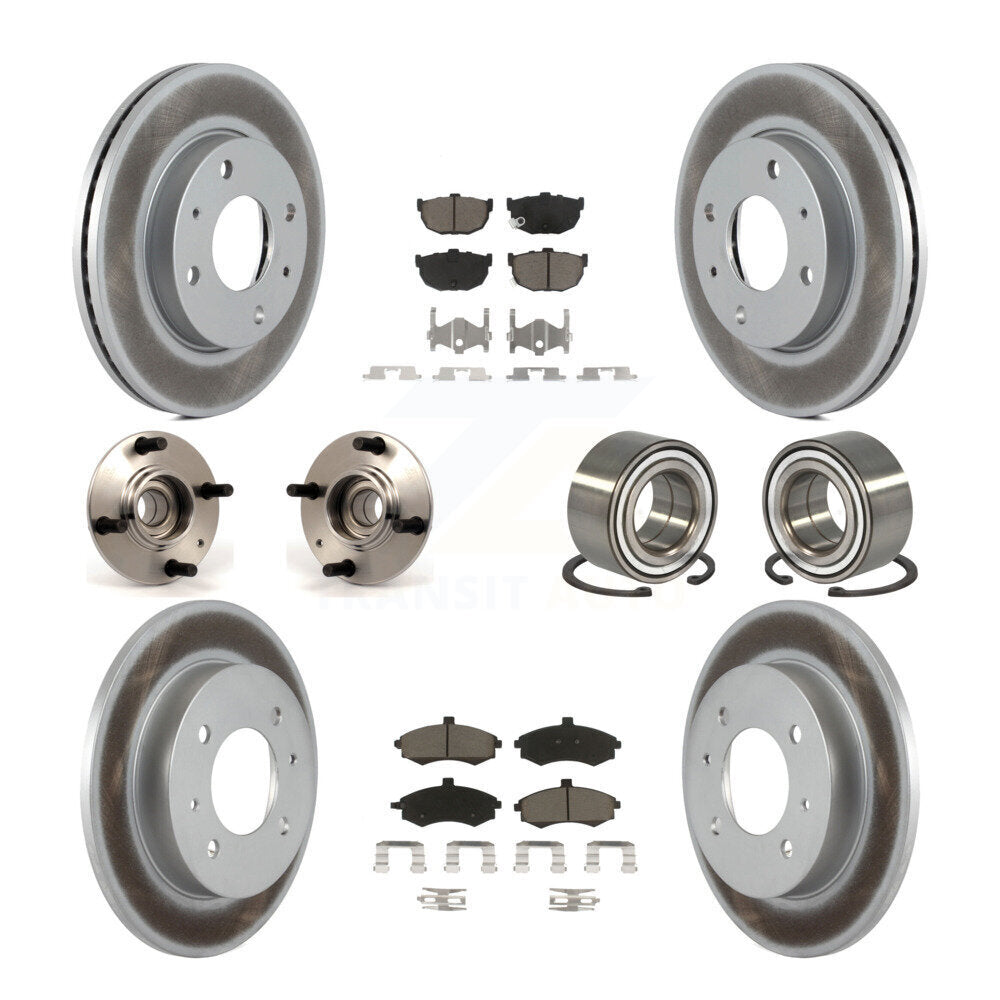 [Avant + Arrière] Kit de Roulement de roue pour Hyundai Elantra rear brakes avec Non-ABS KBB-117891