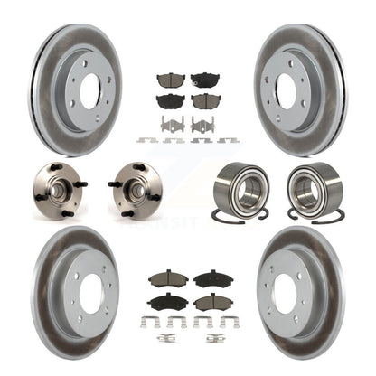 [Avant + Arrière] Kit de Roulement de roue pour Hyundai Elantra rear brakes avec Non-ABS KBB-117891
