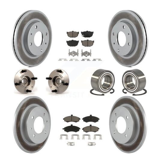 [Avant + Arrière] Kit de Roulement de roue pour Hyundai Elantra rear brakes avec Non-ABS KBB-117891