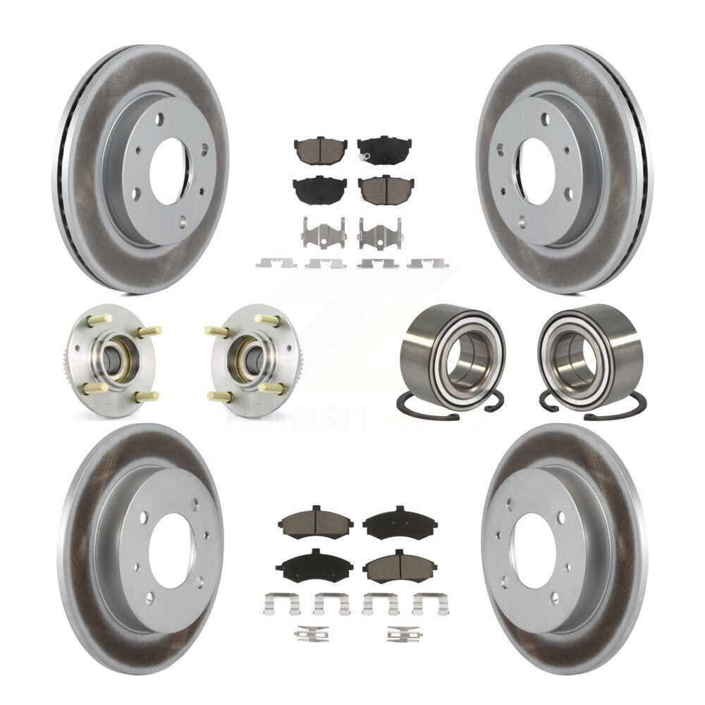 [Avant + Arrière] Kit de Roulement de roue pour Hyundai Elantra rear brakes avec 4-Wheel ABS KBB-117892